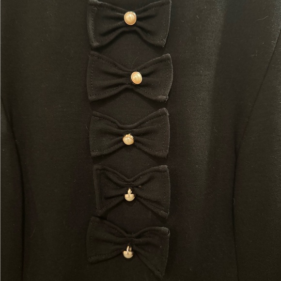 Talbots Sheath Lady Dress Limited Edition 2017 Bow Pearls size 6 - Picture 4 of 7